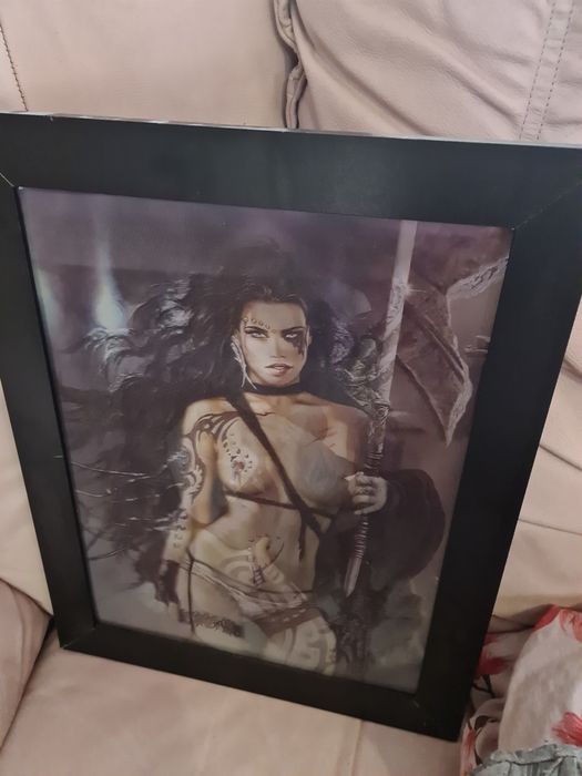 Obraz 3D , wojowniczki