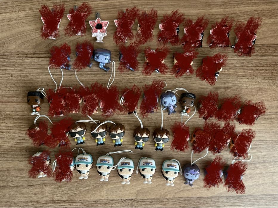 Дивні дива кіндер Stranger things kinder joy фігурки