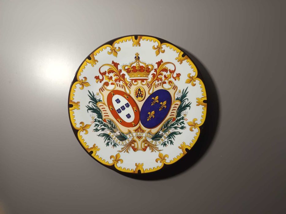 Prato Comemorativo – Casamento de D. Carlos I de Portugal