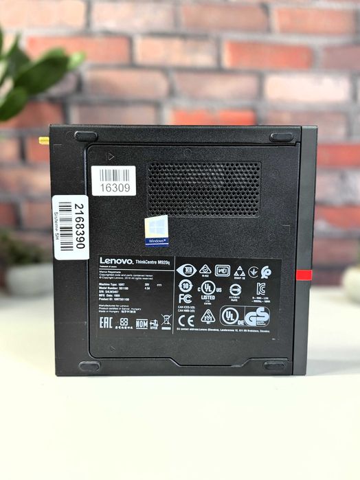 Міні-ПК Lenovo ThinkCentre M920q·i5-8400T·16GB+SSD 256·WiFi·Mini PC