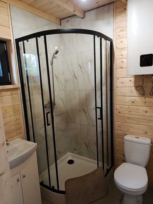 Domek nad jeziorem w Borach Tucholskich