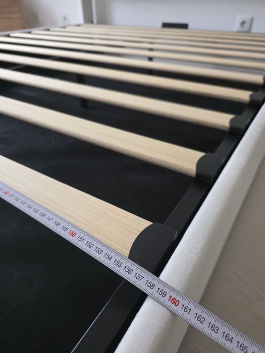 Cama com arrumação 160x200 – branca, nova (nunca usada)