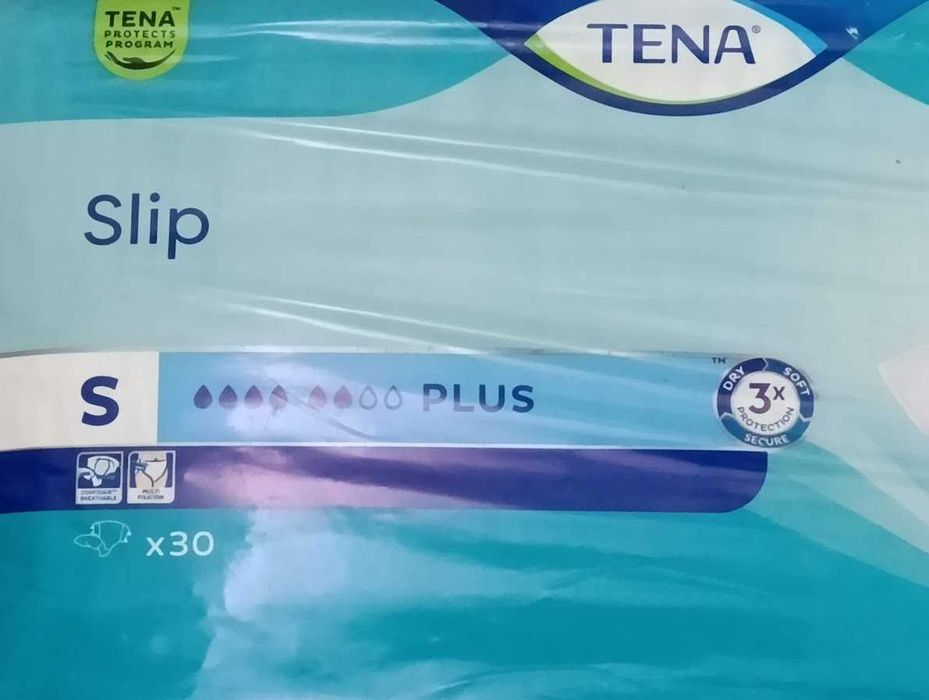 Tena Slip Plus Small підгузки для дорослих, 30 шт (2 упаковки)