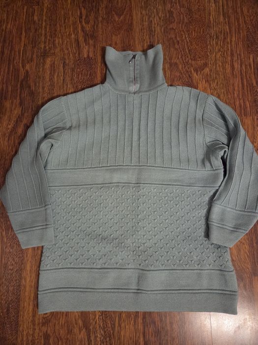 Golf z suwakiem  seledynowy