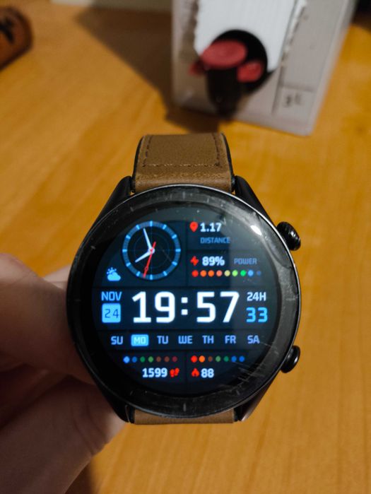 Smartwatch GTR3 Thunder Black Amaz
