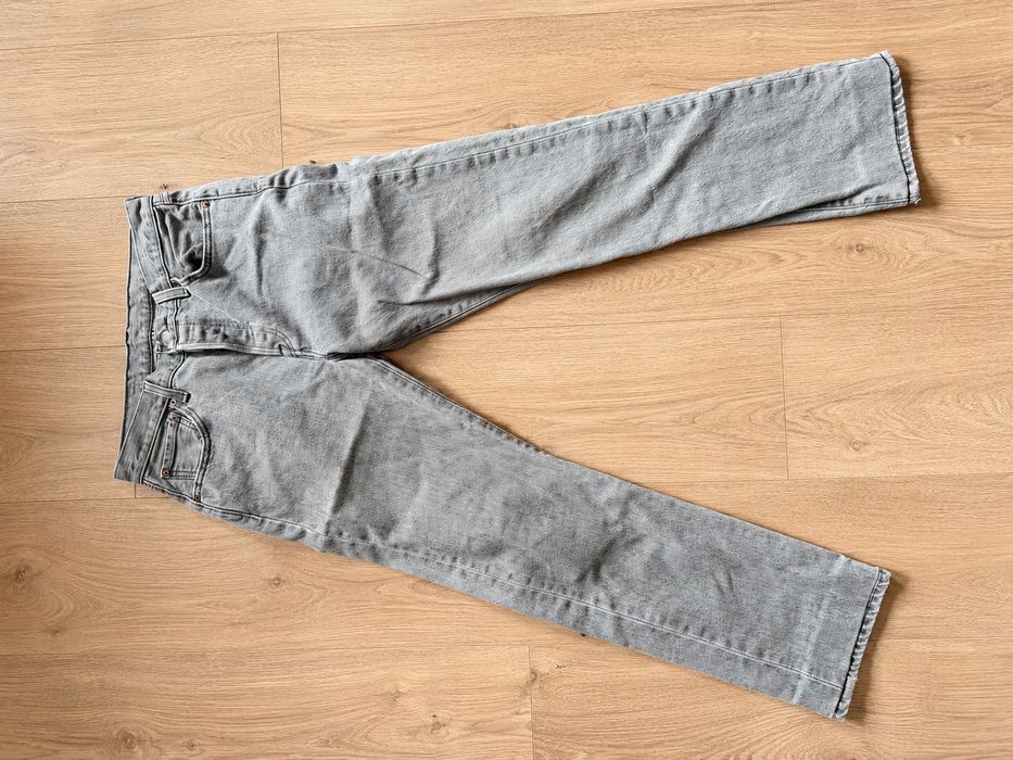 Джинси Levi’s 501 Original W29 L32 сірі, прямий крій, оригінал