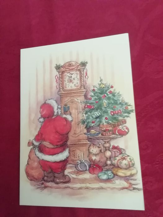 Postal de natal da Abraço