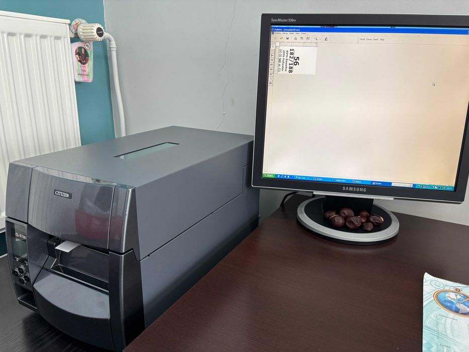 Drukarka przemysłowa do druku termotransferowego CITIZEN CL-S700
