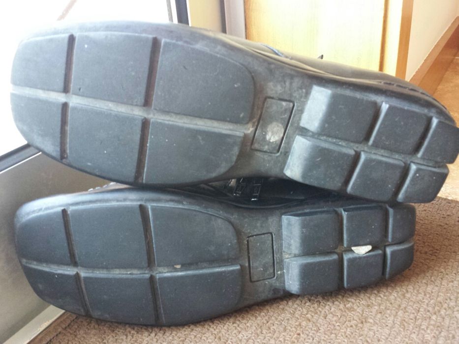 Botas em pele, super confortáveis
