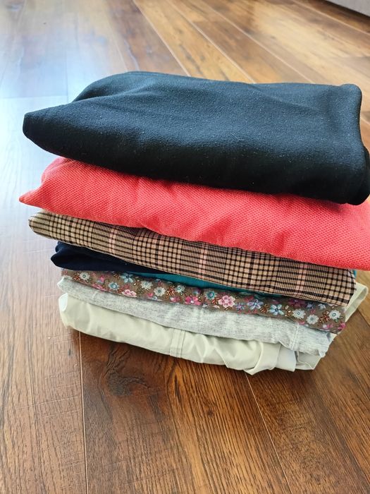 Paka ubrań, odzież ciążowa r.38