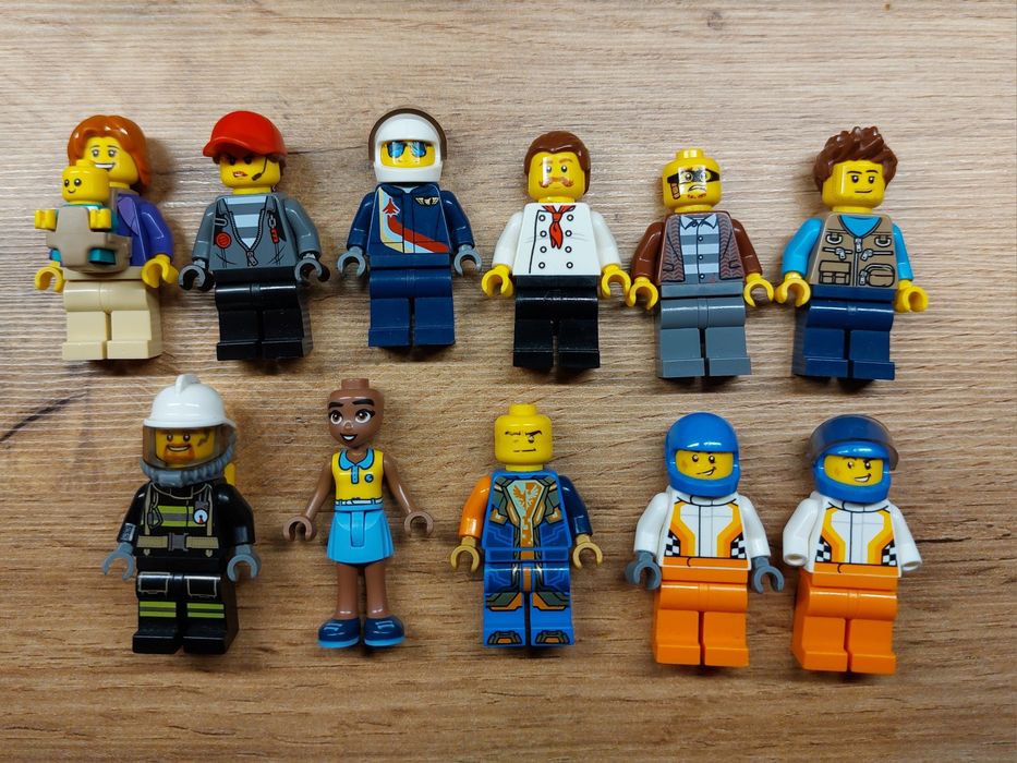 Lego City Firends Nexo knights figurki różne, mix, oryginalne