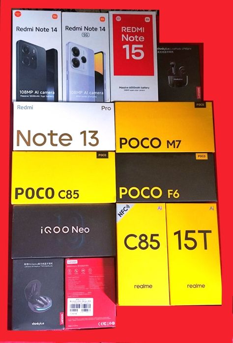 Xiaomi Redmi note 14 8/128 NFC і інші   нові з зарядним в комплекті  Global