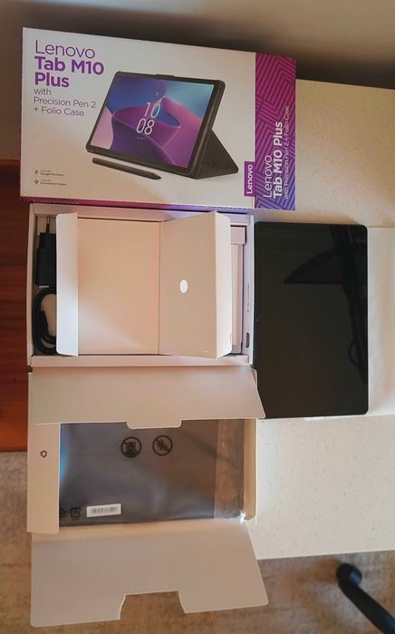 Lenovo Tab M10 Plus 3ª Gen 4GB/128GB + Precision Pen 2 + Capa Folio