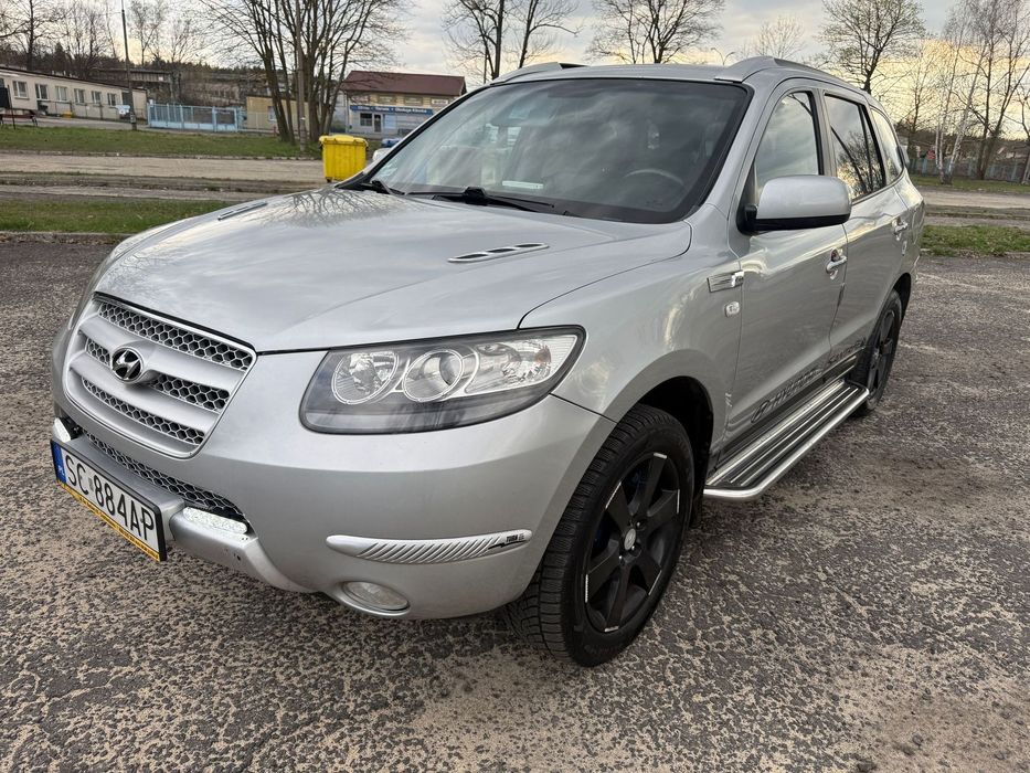 Hyundai Santa Fe 2.2D/skóry/klima/tempomat/zrobiony rozrząd