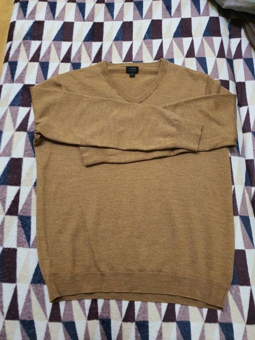 Чоловічий светр J.Crew розмір LT, 100% шерсть.