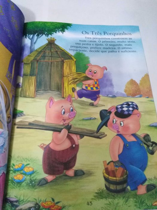 Livro de 26 contos de Encantar - Clássicos Infantis.