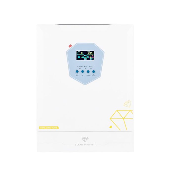 Гібридний сонячний інвертор 1P L 6.2kW 48V ECGSOLAX JGH-6.2KW 6200W (BMS RS485, Wi-Fi даталогер опціонально)