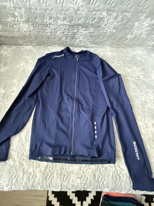 Bluza kolarska La Passione M granatowa ( rapha, gobik inne aukcje)