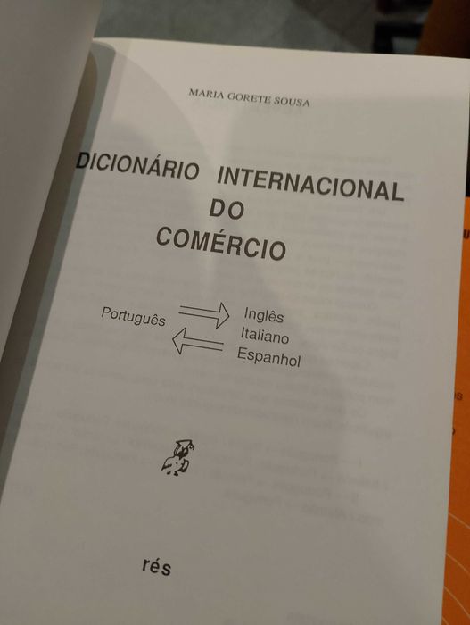 Dicionário Internacional do Comércio - Maria Gorete Sousa