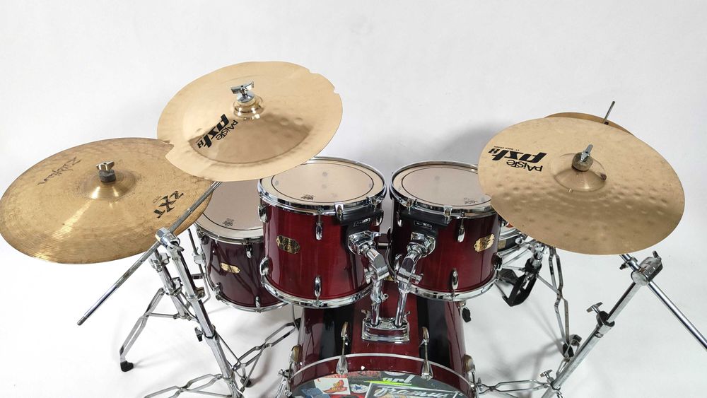 Perkusja Pearl Export - zestaw 12,13,16,22" -Komplet talerzy+hardware