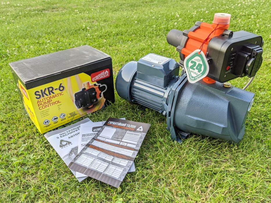 Насос для води JSW 10+SKR 6 комплект для поливу