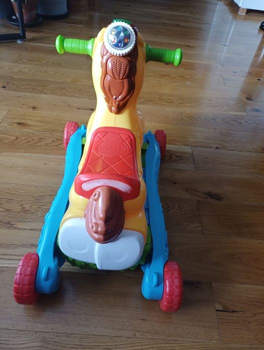Interaktywny koń na biegunach 2w1