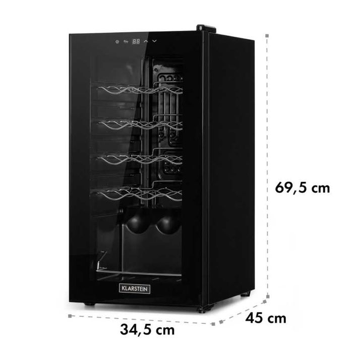 Lodówka do wina, winiarka 15 But. Klarstein    S-322