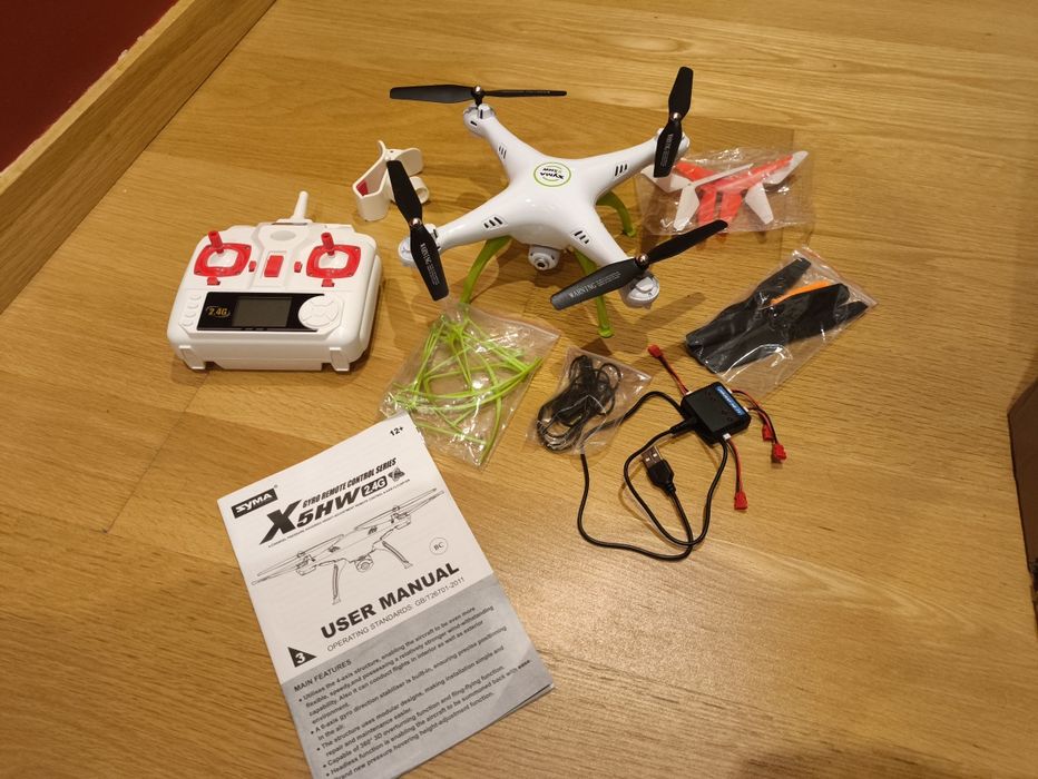 Drone X5HW1 with No Falls or Signs of Use64730142347523121