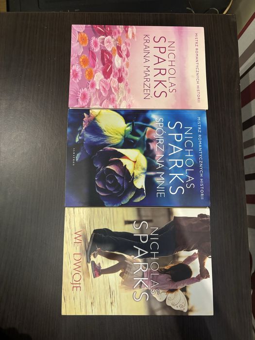 Nicholas Sparks: kraina marzen, spójrz na mnie, we dwoje