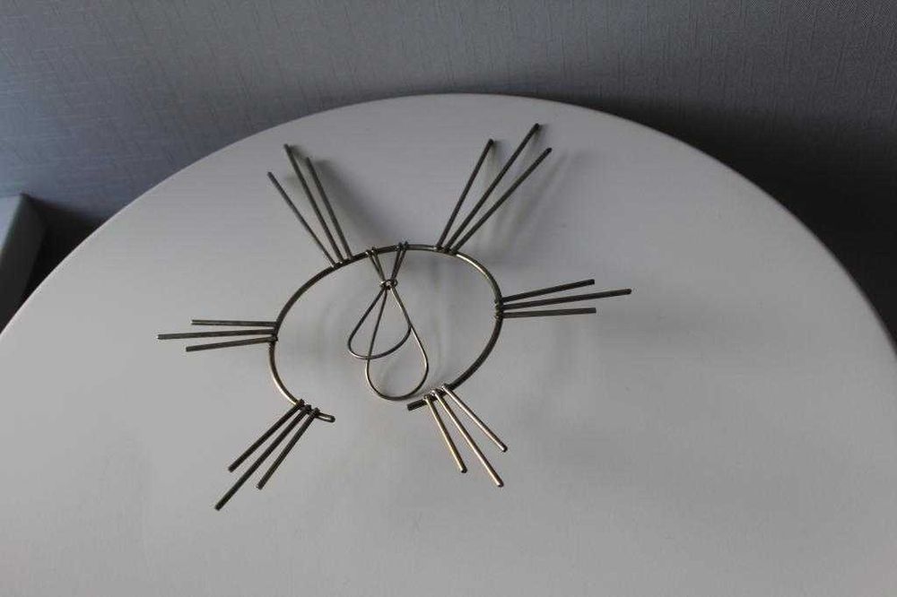 Декор для лампи, бронза, посріблення, Німеччина