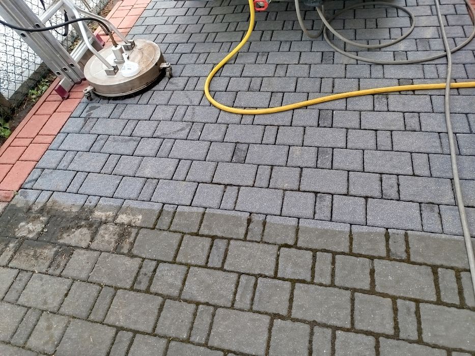Mycie Kostki Brukowej Elewacji Dachów Sodowanie Piaskowanie Laser