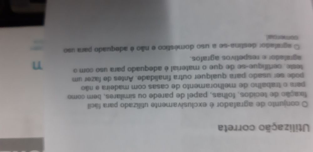 Agrafador manual novo a estrear