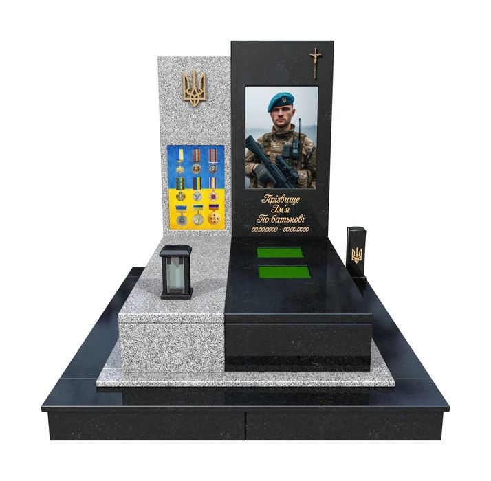 Пам'ятникі з граніту та мармуру.  Доставка та встановлення.