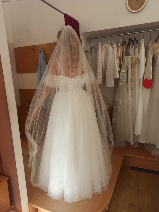 Suknia ślubna eurostyl