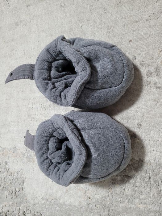 Продам чопики зимові до комбінезона сірі. 11см устілка