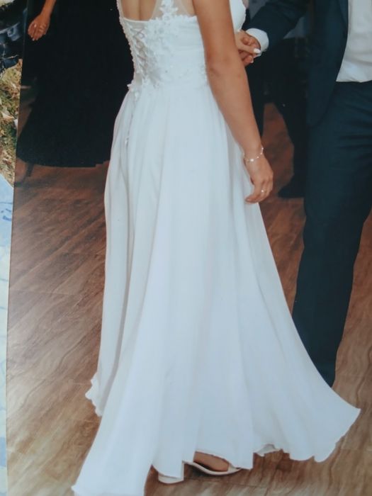 Suknia ślubna biała