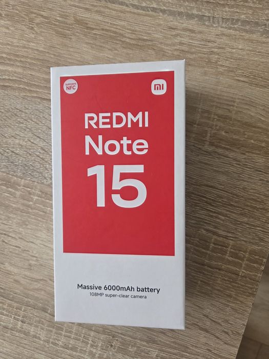 Xiaomi Redmi Note 15   256GB.   8GB RAM