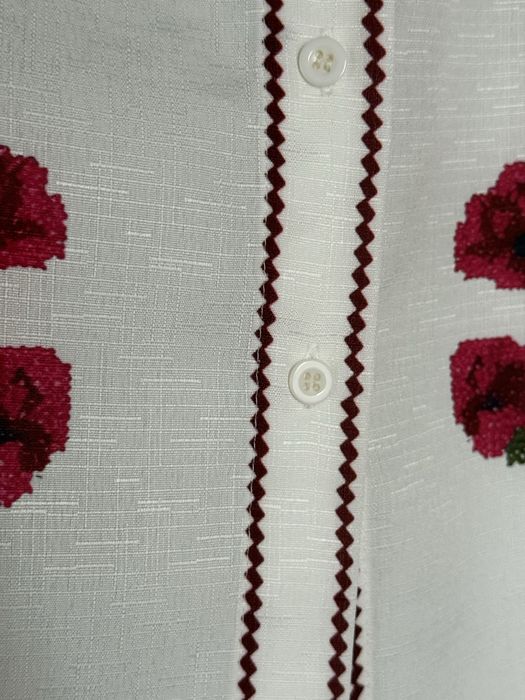 Вишиванка, блузка з імітованою вишивкою