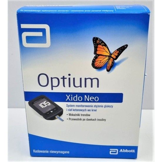 Glukometr optium xido