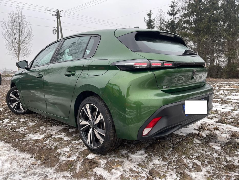 Peugeot 308 2022 ROK GRUDZIEŃ_1.6 Hybryda PLUG IN_Automat,Navi,Led_Piękny Kolor!