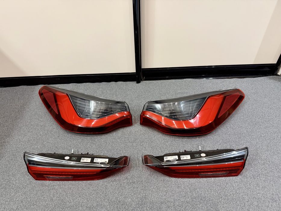 BMW 4 G22, G26, ліхтарі, фонарі, Європа, жовтий поворот