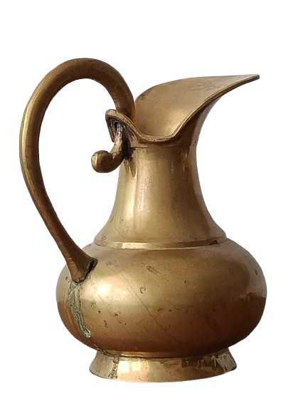Masywny Mosiężny Dzban
