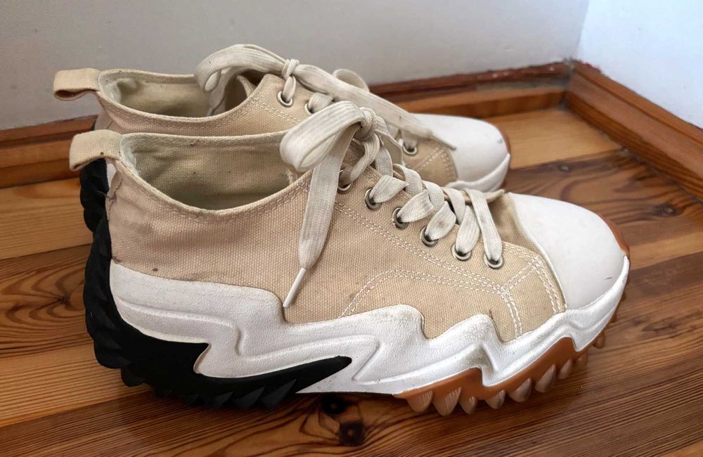 Buty Sneakersy trampki na platformie rozm. 38