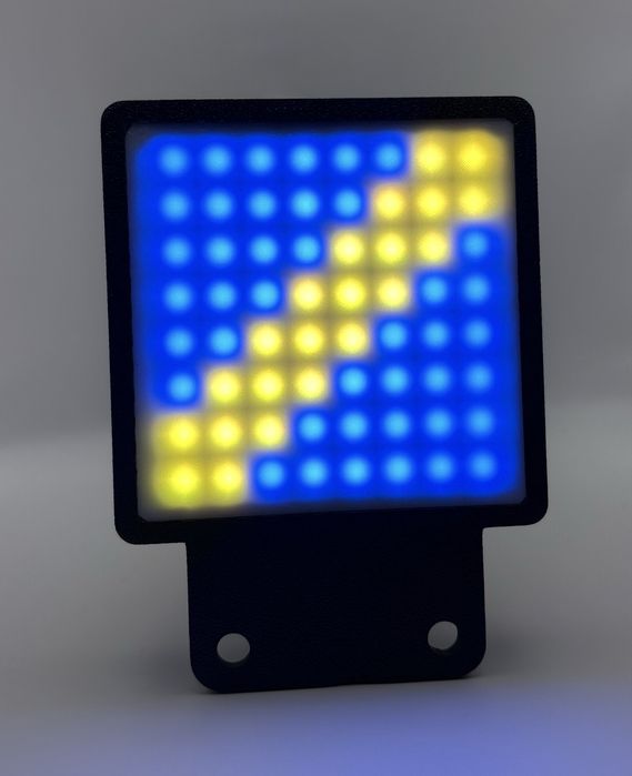 iFlaga wskaźnik LED ekran do symulatorów Simhub biegi flagi simracing
