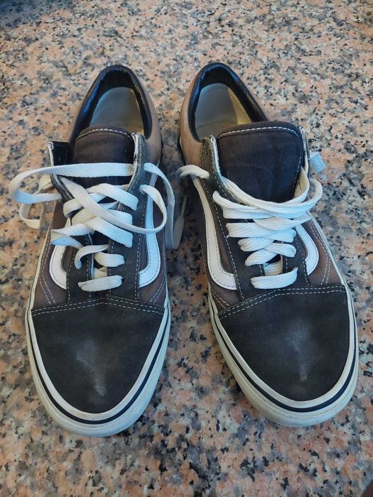 tenis "vans" pretos