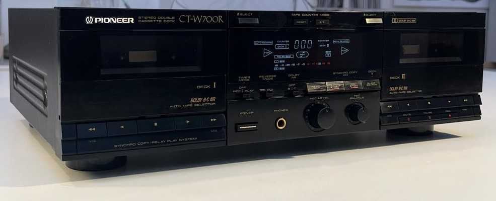 Leitor/Gravador Cassetes Pioneer CT-W700R