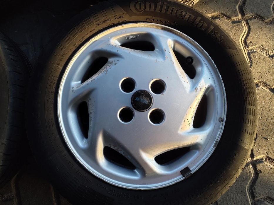 Jantes Fiat R14 Com Pneus 165/65 Furação 4X98