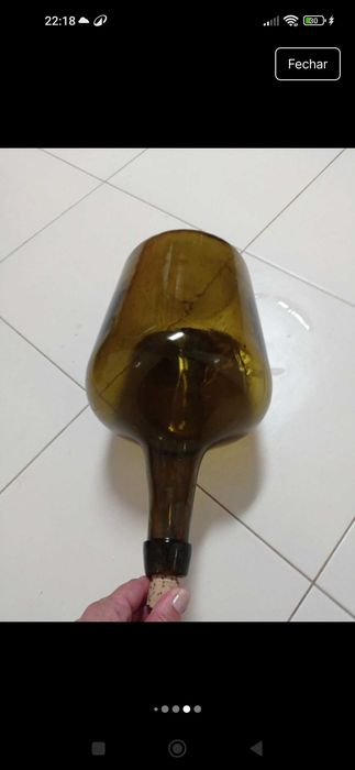 Garrafão de vidro 5L água ou vinho