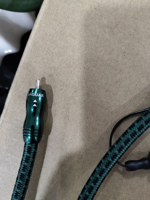 Cabos RCA Audioquest jaguar
