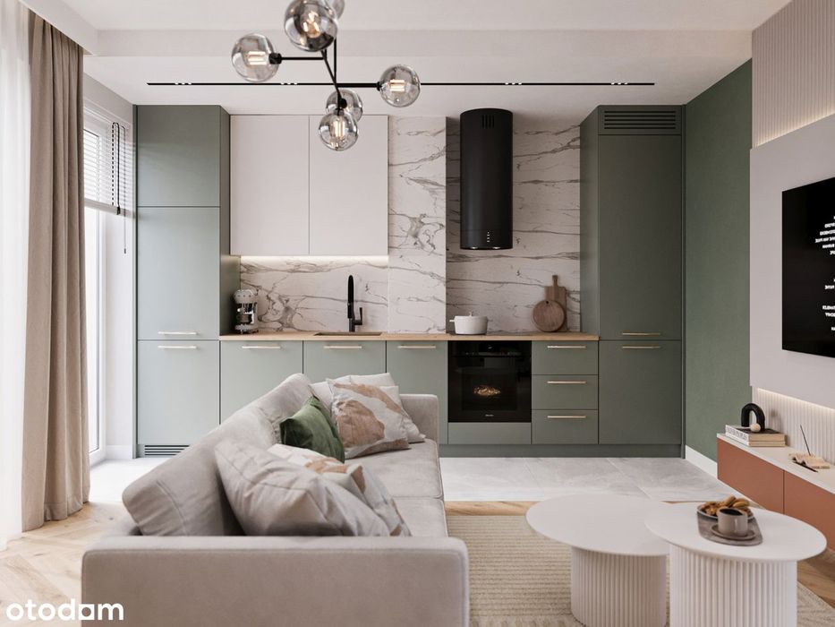 3-pokojowe mieszkanie 56m2 + ogródek